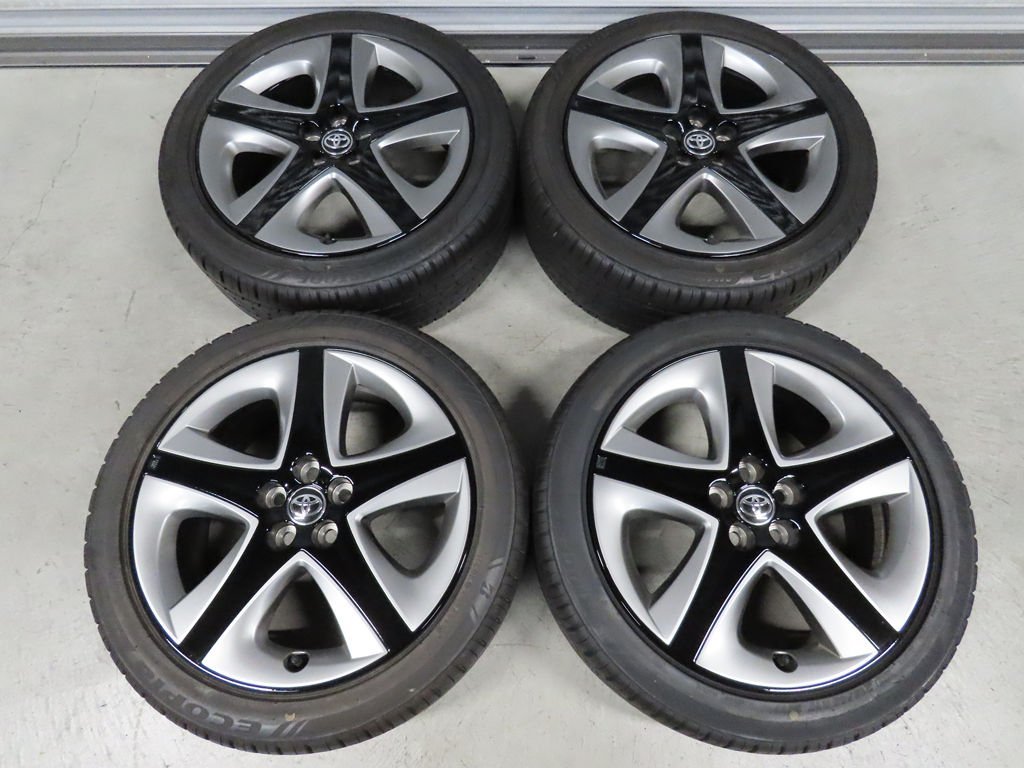 最安値，安い 超バリ溝 トヨタ 50系 後期 プリウス 純正 215/45R17 ツーリング ブリヂストン NH100 ZVW50(ラジアルタイヤ)｜売買されたオークション情報、yahooの商品情報をアーカイブ公開 - オークファン 5穴