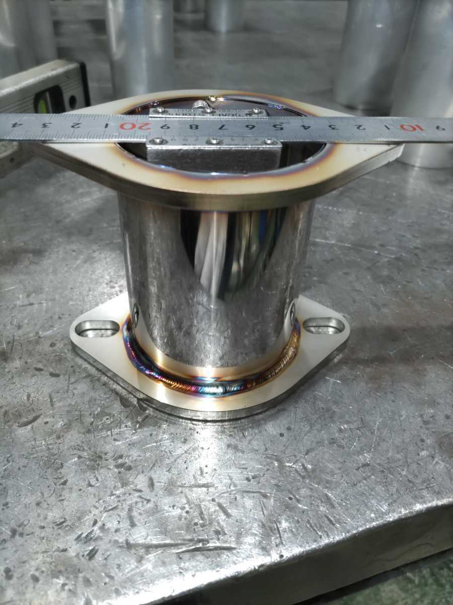 JZS171クラウンにJZX110マフラー流用パイプ ワンオフ マフラー