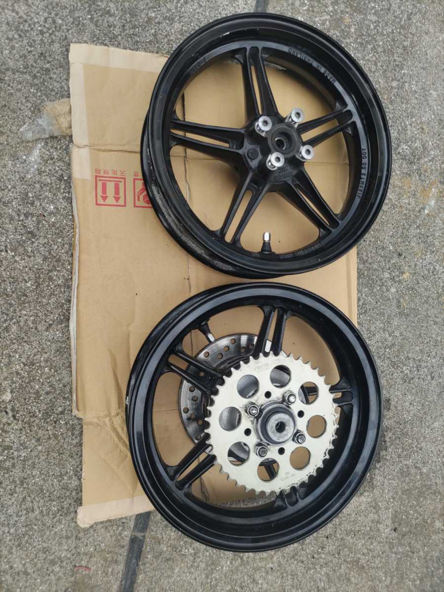 ○KSR PRO Z125PROアルミホイール KSR80外し 倉庫整理品 直接引き取り 