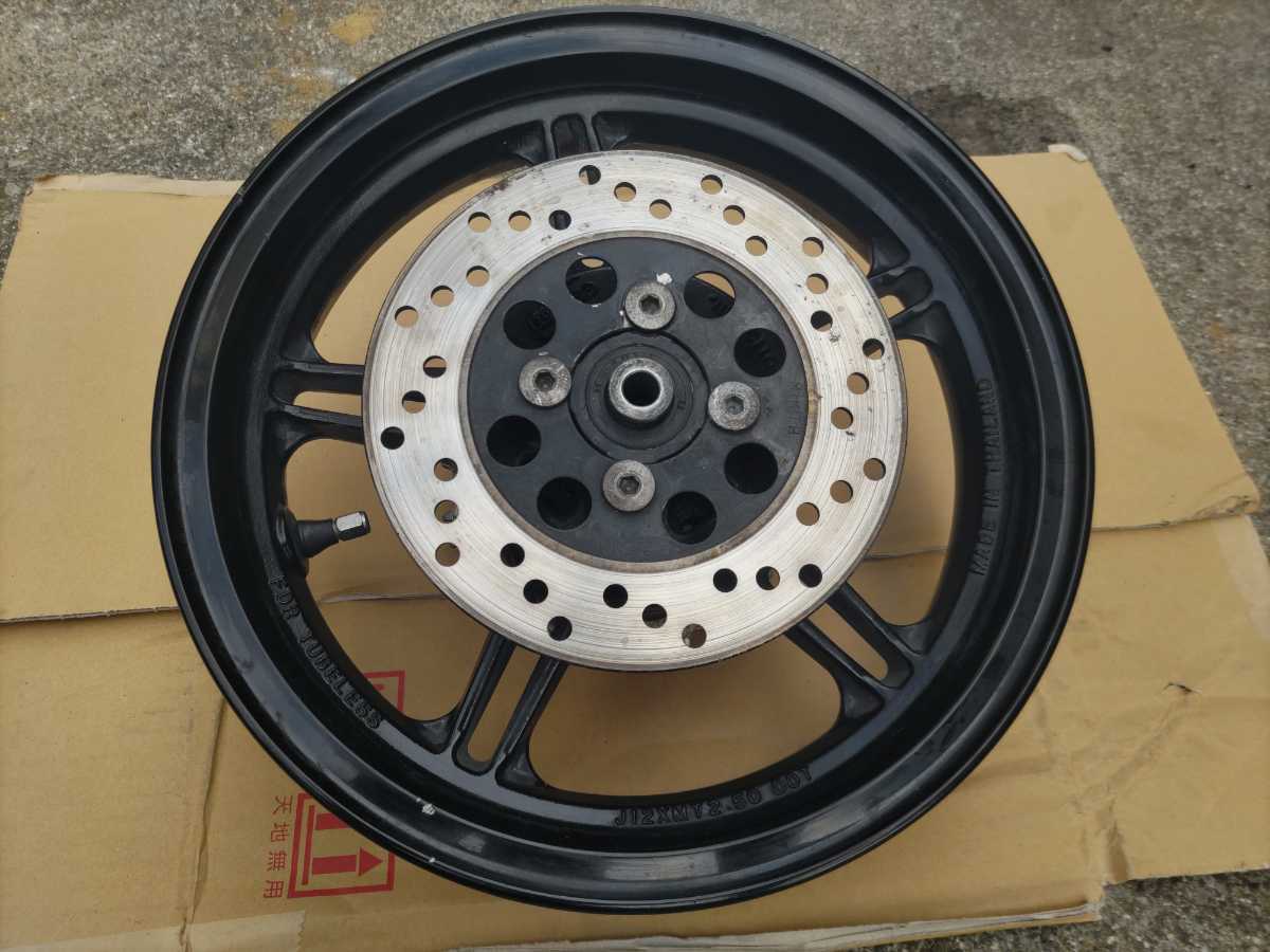 ○KSR PRO Z125PROアルミホイール KSR80外し 倉庫整理品 直接引き取り 