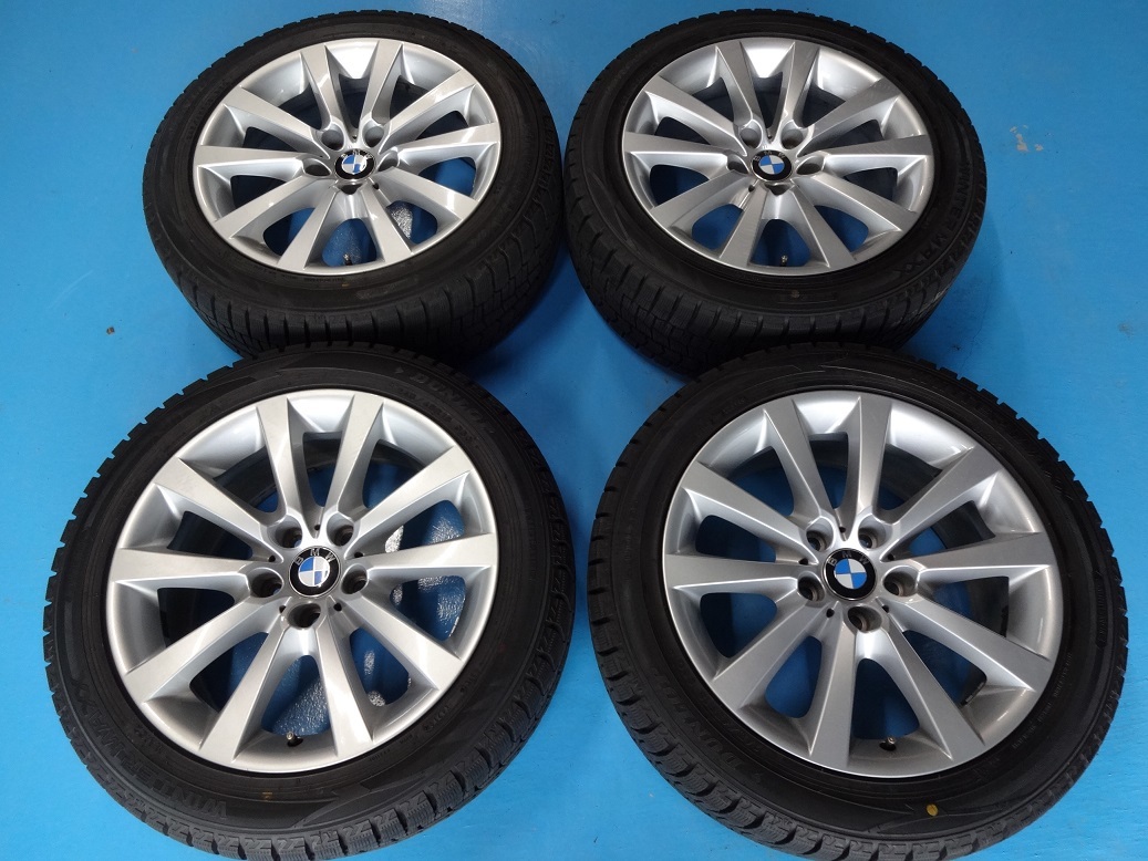  18インチ 8J +30 PCD120 ダンロップWM02 245/45R18 2019年製 BMW 5シリーズ 6シリーズ 純正サイズ F10 F11 F12 F13 F06(スタッドレスタイヤ)｜売買されたオークション情報、yahooの商品情報をアーカイブ公開 - 5穴