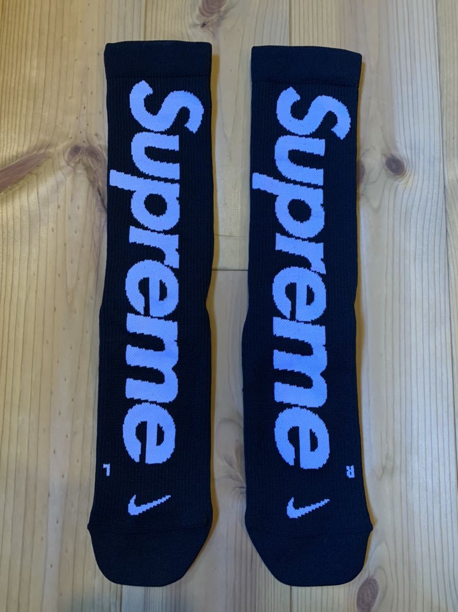 Supreme Nike Lightweight Crew Socks Black シュプリーム