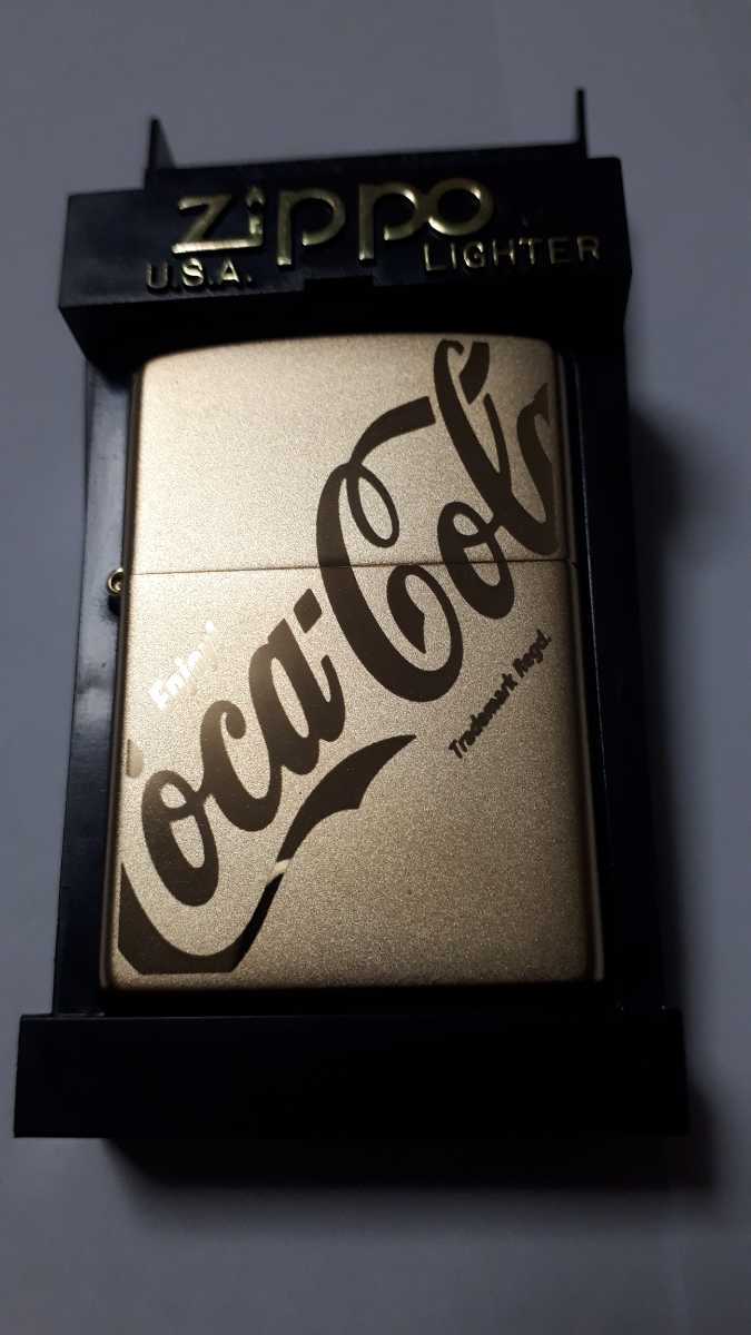 未使用 Coca-cola Zippo コカ・コーラ ジッポー 2002年製造
