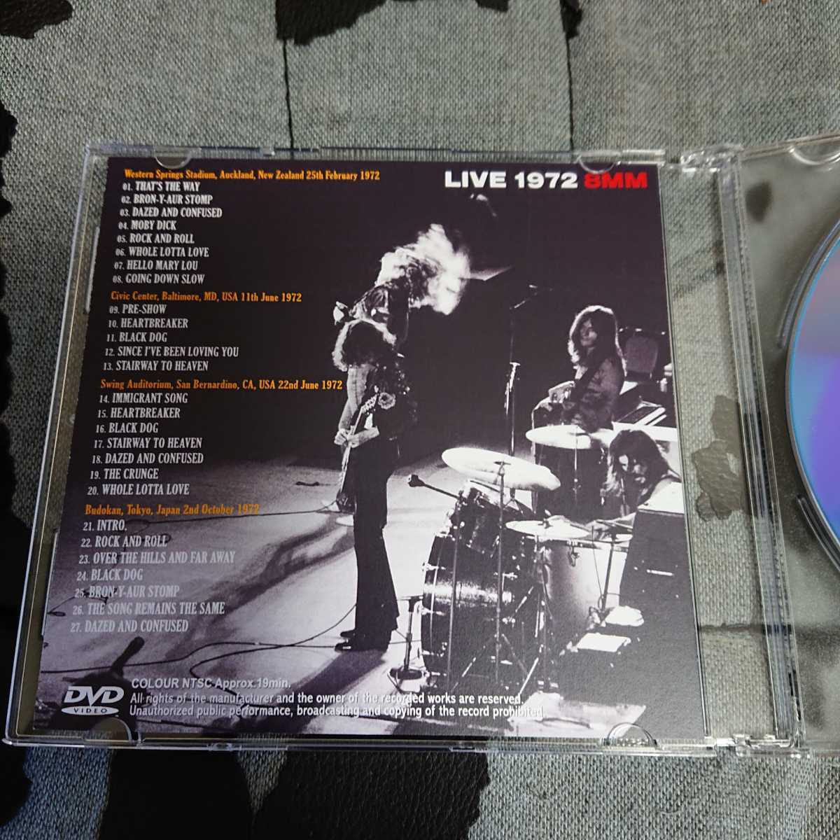 同時落札おまけ付】Led Zeppelin レッド・ツェッペリン/Charlotte 1972 