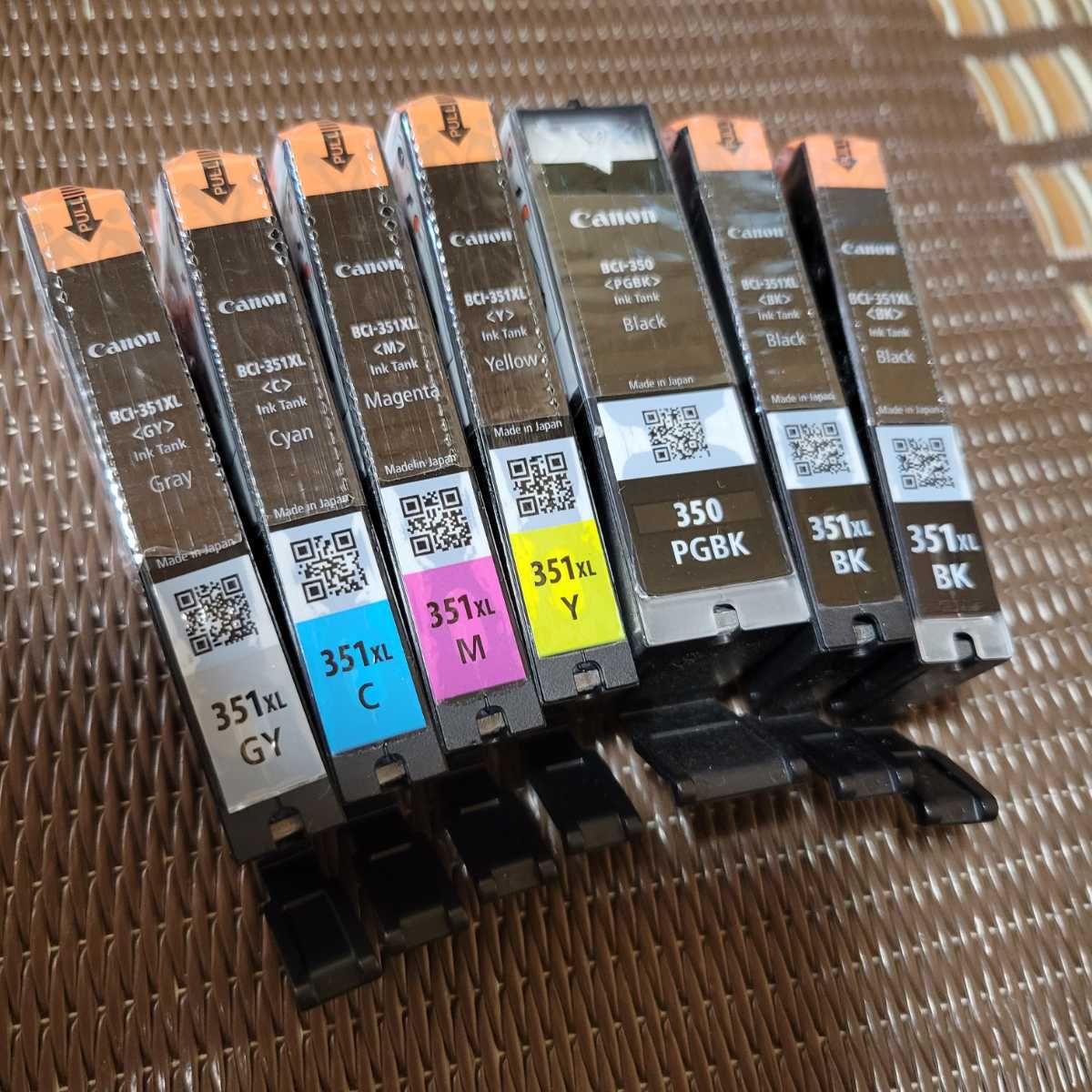 正規品，人気セール Canon キヤノン 純正インクカートリッジBCI-350 BCI-351XL(キヤノン)｜売買されたオークション情報、yahooの商品情報をアーカイブ公開 - オークファン キヤノン