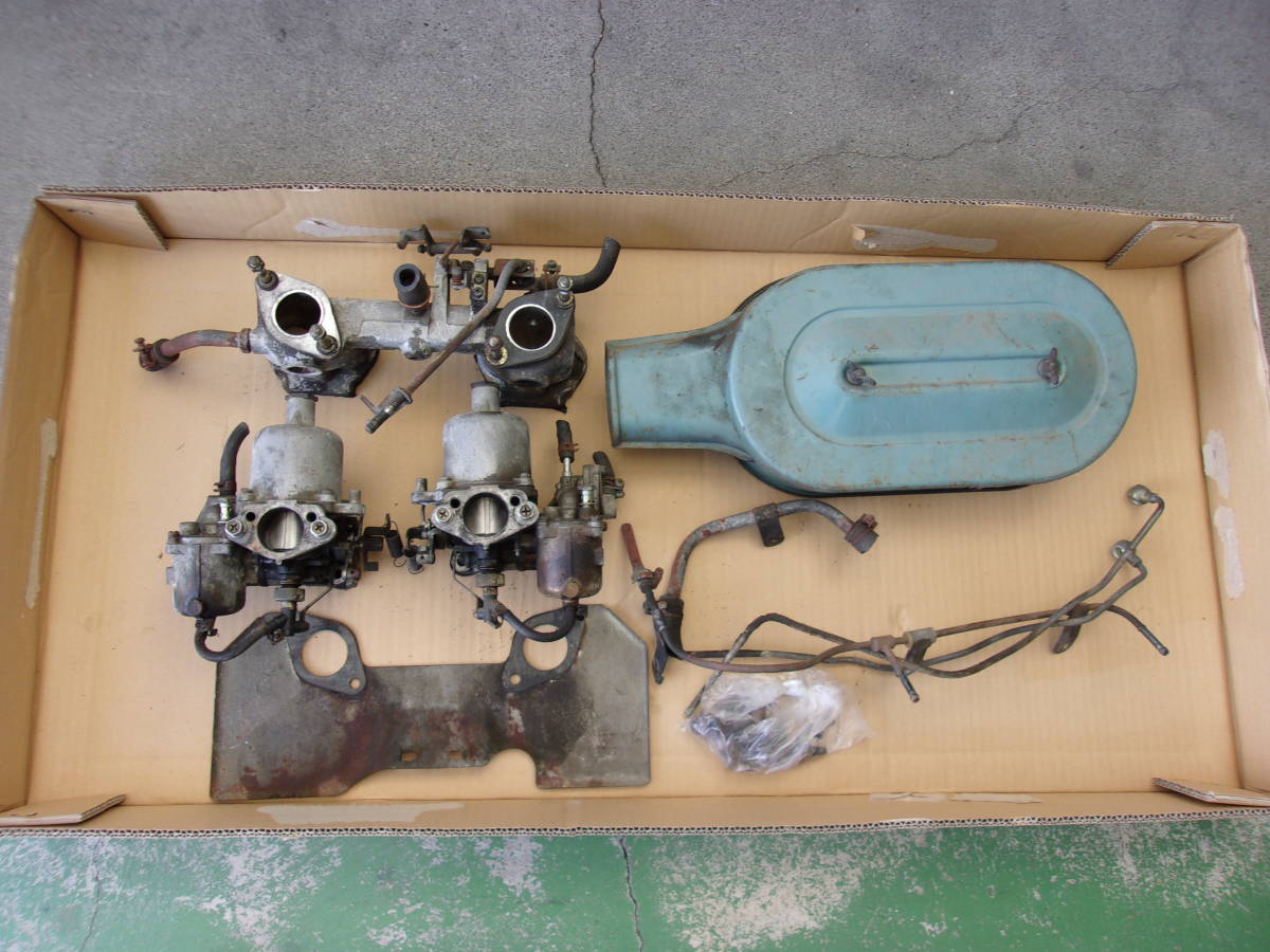 日産 510ブルーバード 2D クーペ SSS SUツインキャブ ジャンク品 P510 