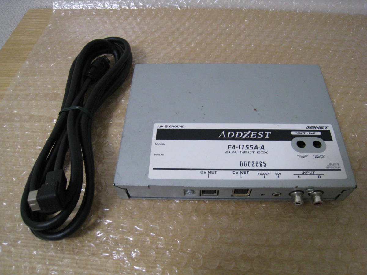 AUX入力ユニット ADDZEST EA-1155-A レガシィ マッキン 公式通販 EA