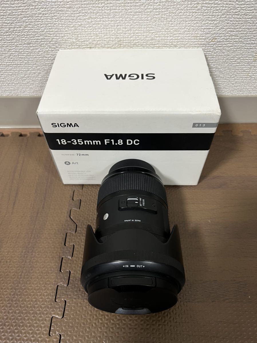 新作登場，低価 SIGMA Art 18-35mm F1.8 DC HSM シグマ ニコン Nikon(一眼カメラ用（オートフォーカス）)｜売買されたオークション情報、yahooの商品情報をアーカイブ公開 - オークファン その他
