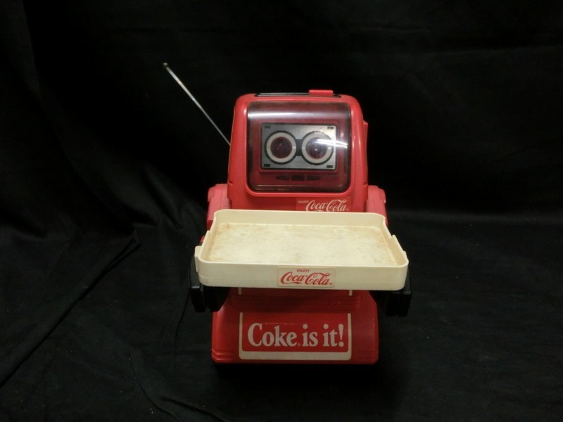 1000円スタート おもちゃ トーキング・ロボ Coca Cola Coke is it