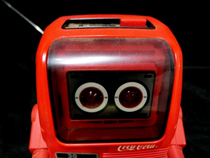 1000円スタート おもちゃ トーキング・ロボ Coca Cola Coke is it