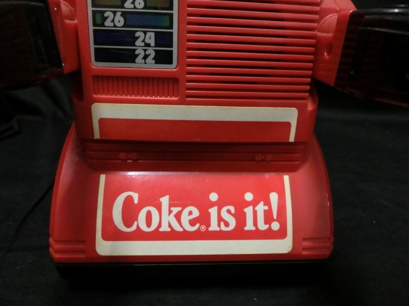 1000円スタート おもちゃ トーキング・ロボ Coca Cola Coke is it