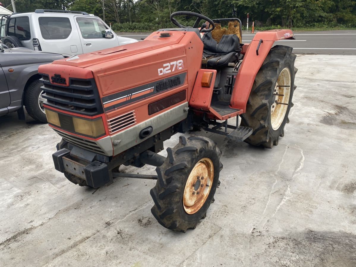 SHIBAURA シバウラ トラクター 4WD D278(建設機械、重機)｜売買された 