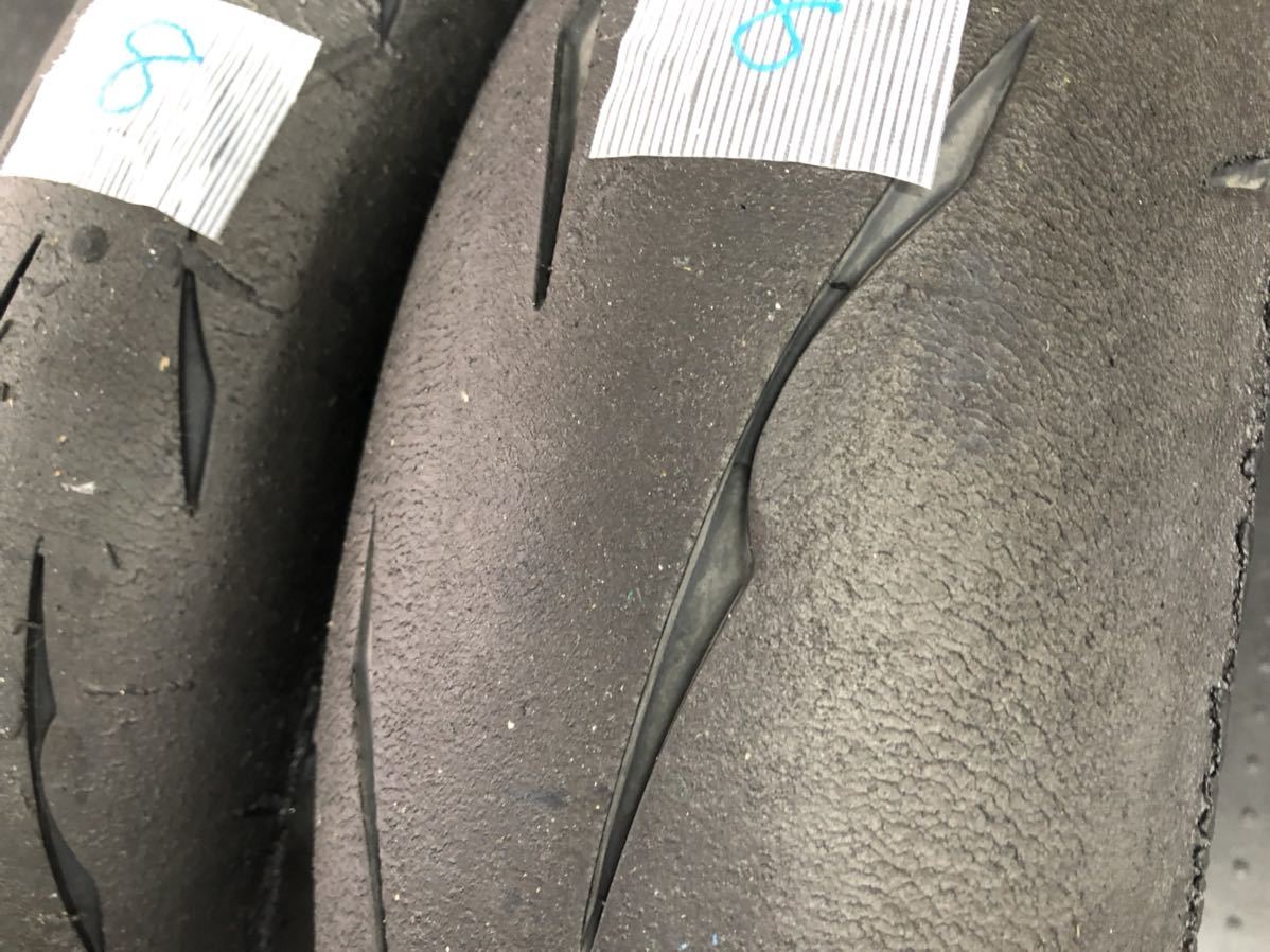 ブリヂストン ST600用 R11 前後タイヤ⑧ 中古品 ブリヂストン R11 