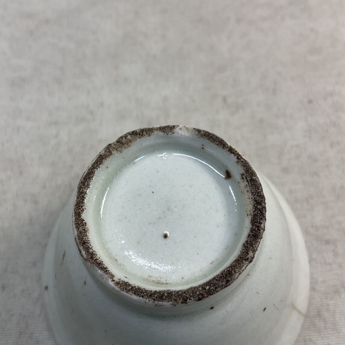 酒器 煎茶道具 時代物 初期伊万里 白磁 盃 ぐい呑 茶碗 五客 李朝 高