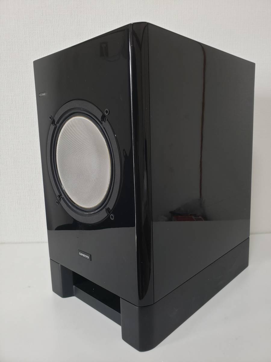ONKYO オンキョー アクティブサブウーファー SL-D501(B) 外観 【公式通販】