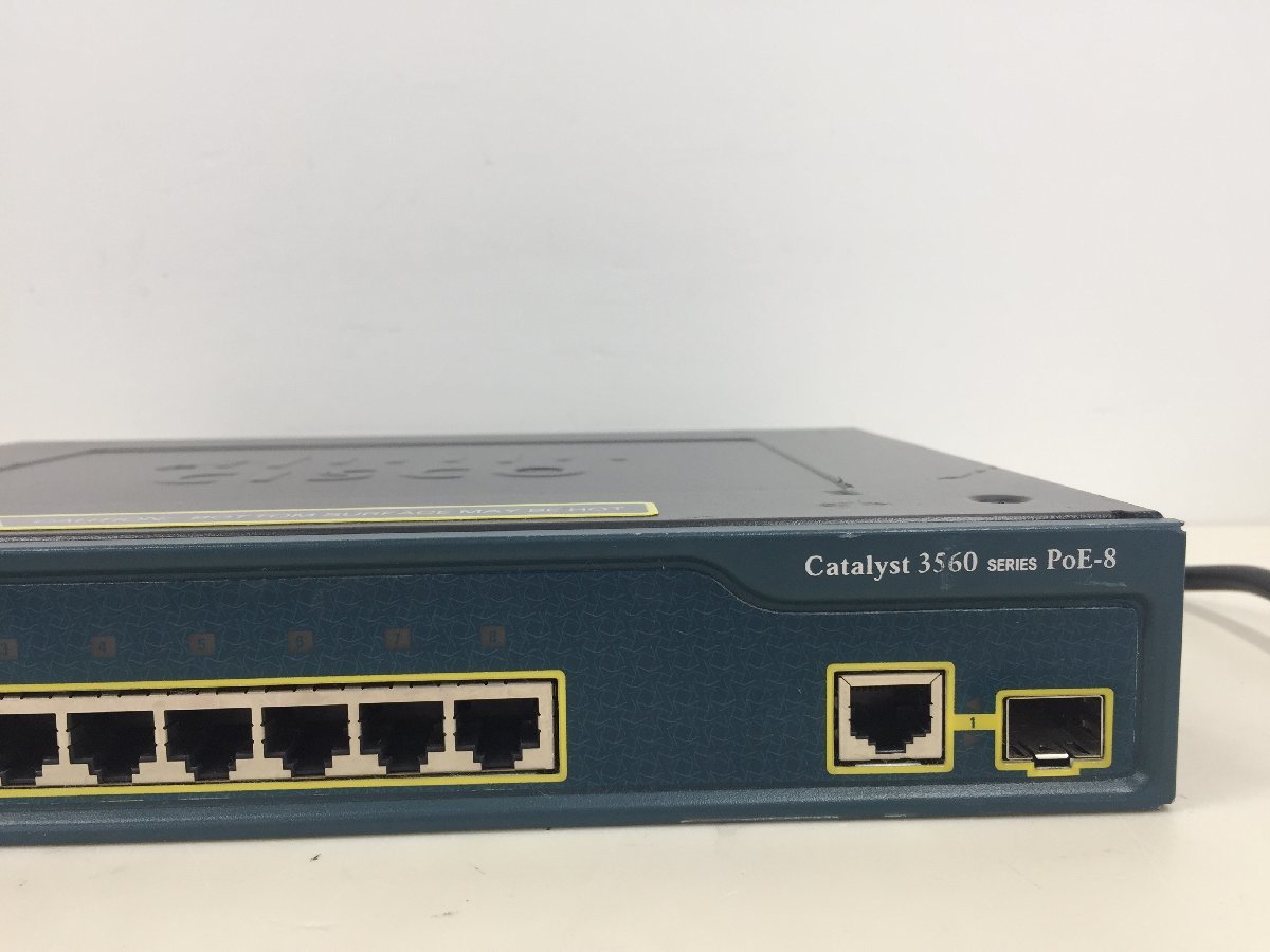 Cisco WS-C3560-8PC-S V03 通電確認済（管：2F） | SEXTORSION.COM