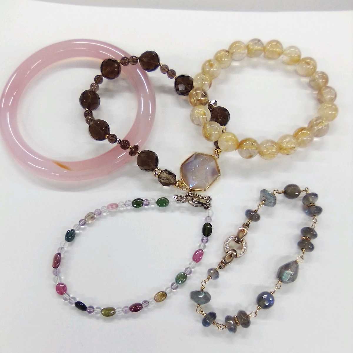 ルチルクォーツ 天然石 幅20mm天然 ルチル「バングル」の商品一覧