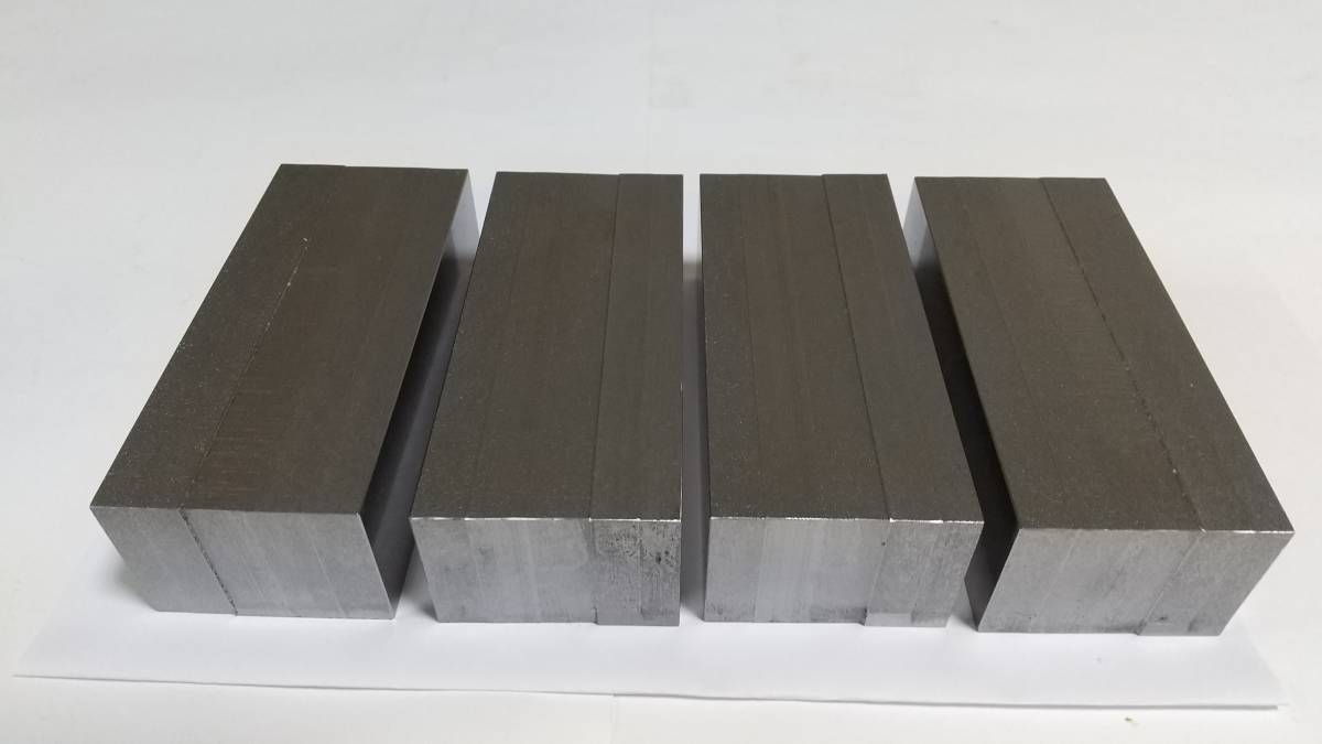 鉄材ブロック 残材 4個セット 工具、DIY用品 住まい、インテリア