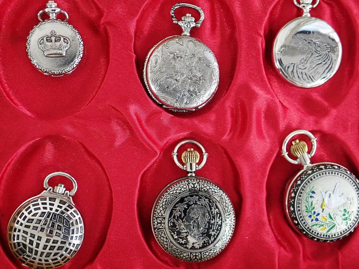1円◇美品◇ 懐中時計 28 点 KRONE クローネ CENFILLセンフィル 他 収納