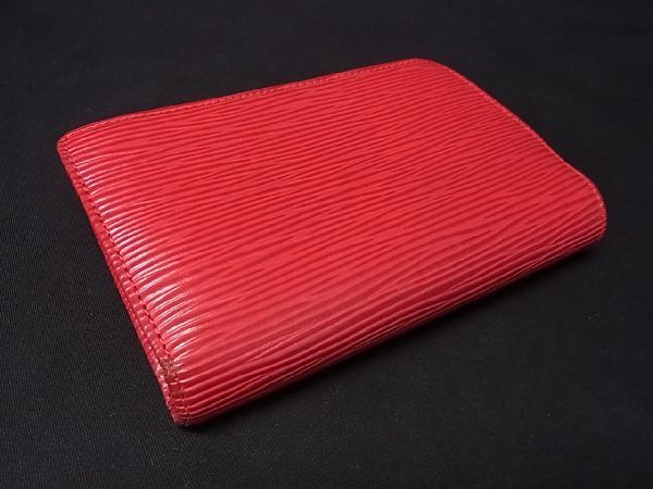 1円 LOUIS VUITTON ルイヴィトン M63247 エピ ポルトモネ ビエ 