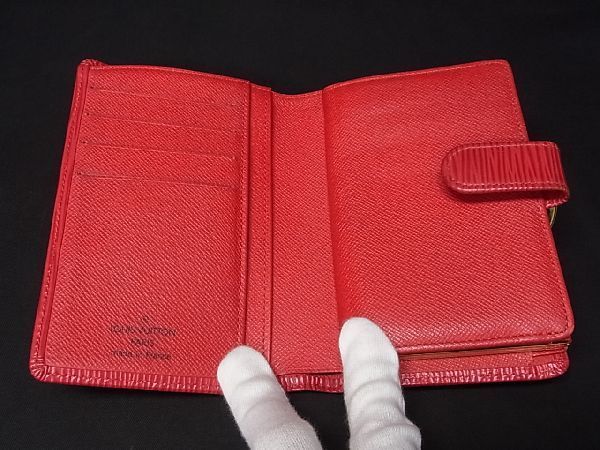 1円 LOUIS VUITTON ルイヴィトン M63247 エピ ポルトモネ ビエ