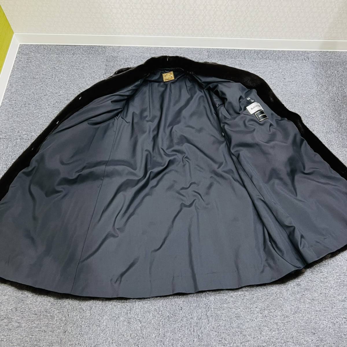 H6.1】1円スタート ※現状渡し品 BLACKGLAMA ブラックグラマ BISOGNI 