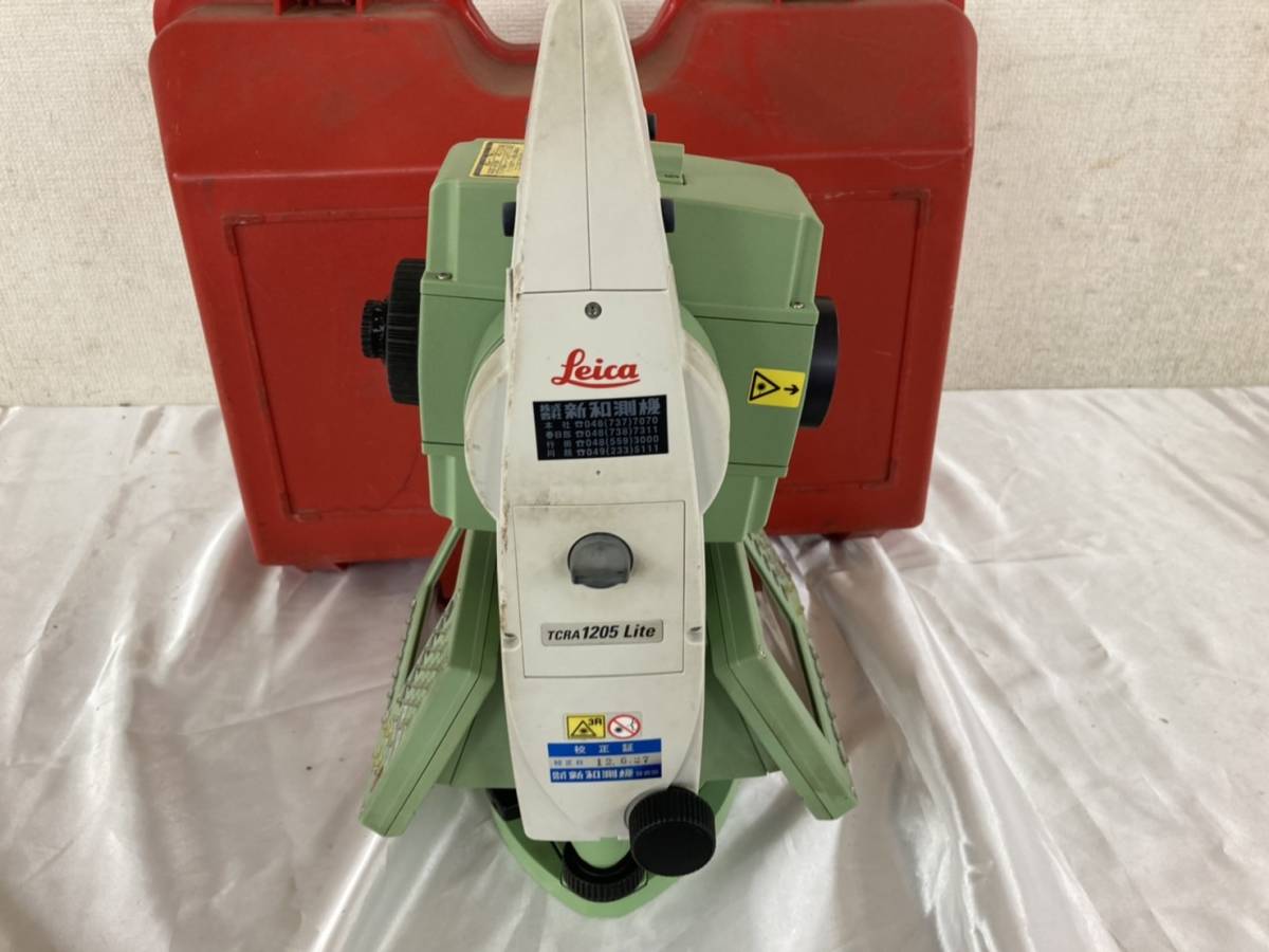 ④ 修理不能品 LEICA TCRA1205 Lite ライカ トータルステーション 測量 