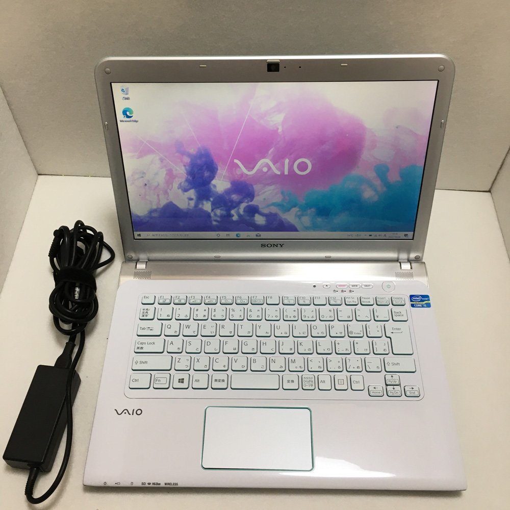 ソニー SVE14A19FJB/i7-3630QM/12GB/SSD512GB/ブルーレイドライブ/Windows10/WPS office _1
