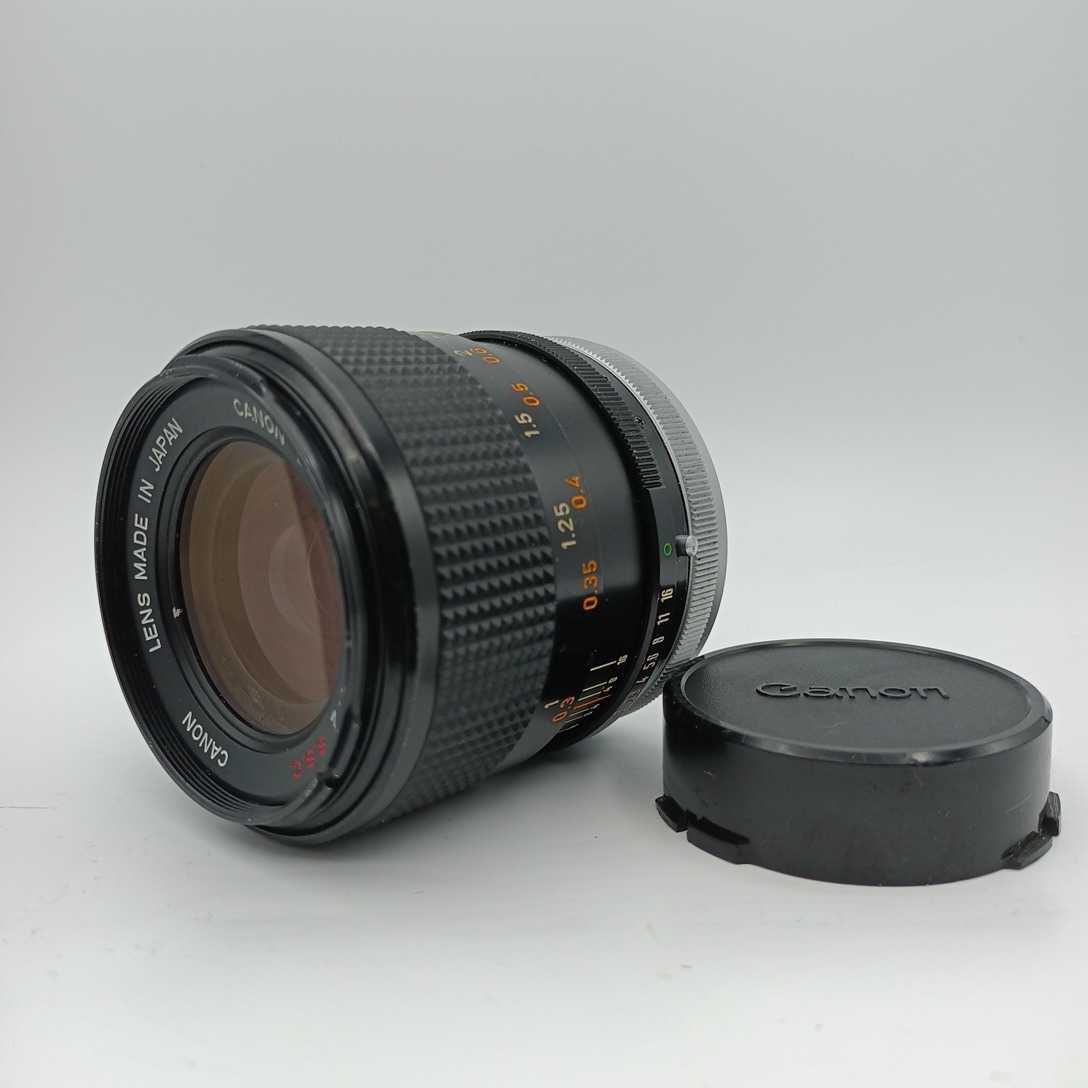 Canon LENS FD 35mm 1:2 単焦点レンズ Canon FD 35mm f⁄2 Camera