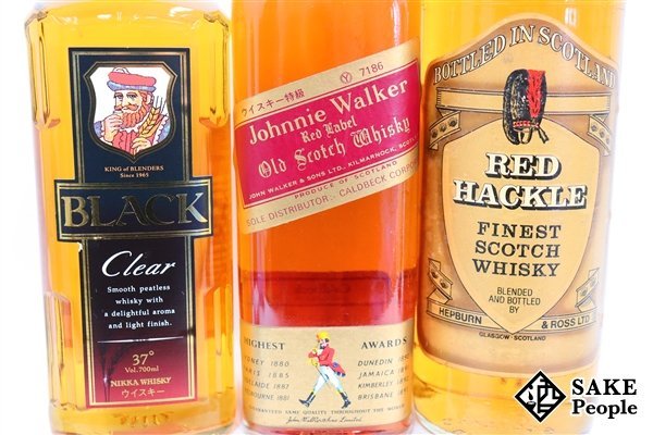 未開栓・古酒】ニッカXO白陶器 / 千尋10年 / シーバス12年 3本セット
