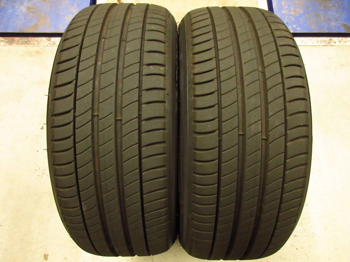 225/50R17 94W 2019年製 センター溝7mm ミシュラン プライマシー3 ZP MOE 中古ランフラットタイヤ2本