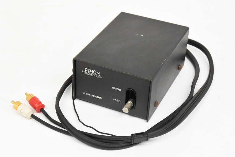 DENON デノン AU-305 MC昇圧トランス 現状品 Y20744401 オーディオ機器