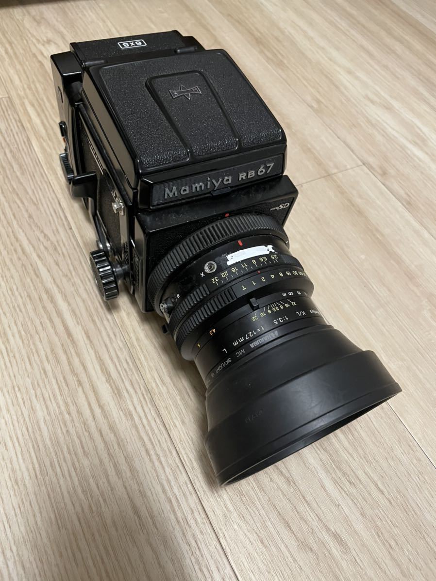マミヤRB67 レンズ127mm f3.5 Mamiya 127mm RB67 15828E 整備済良品 ☆