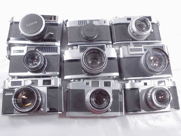 ☆レンジファインダーなど☆AIRES/Canon/Fujica/KONICA/MAMIYA/minolta
