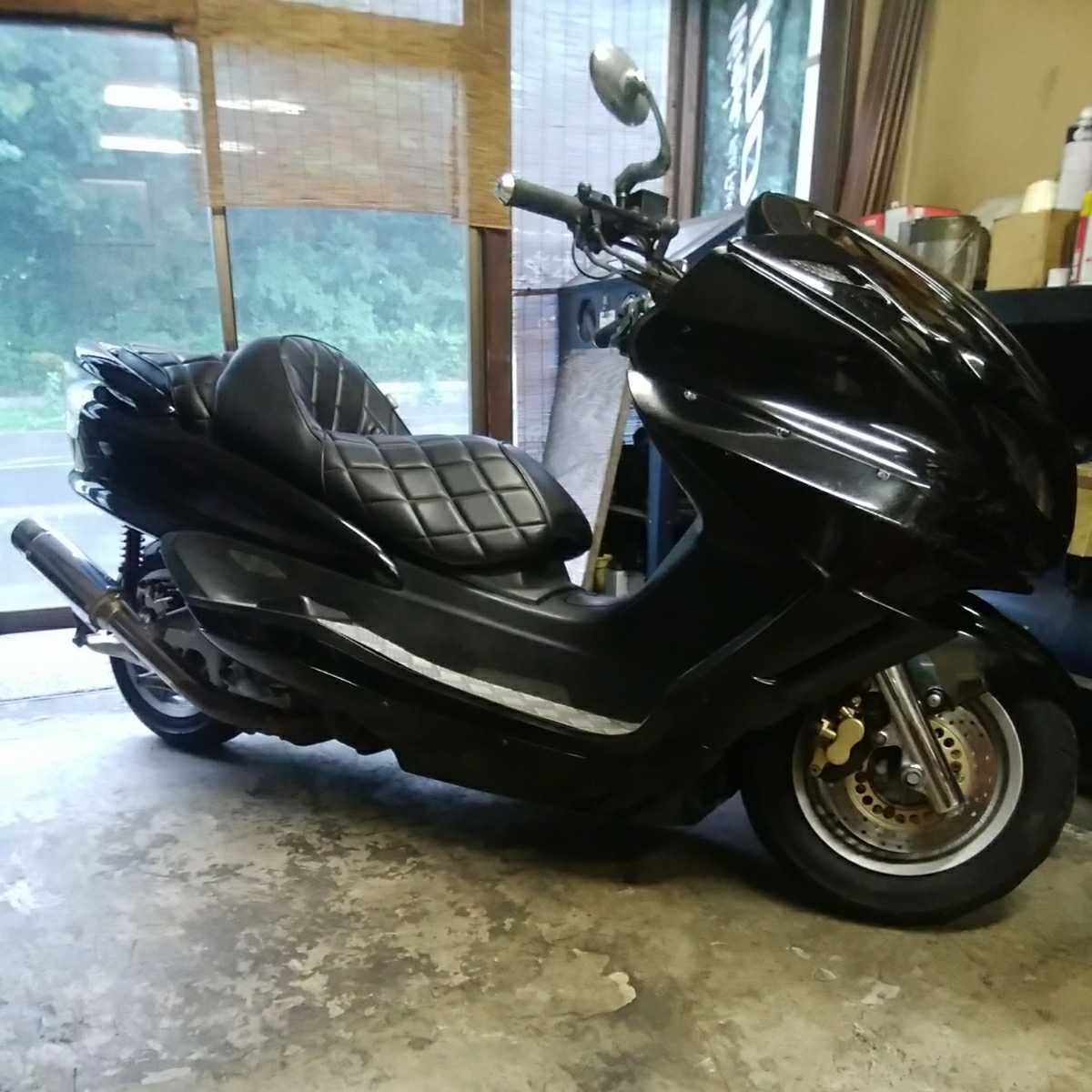 マジェスティ250 SG03J 書付 エンジン異音無 要整備 ベース車 引取のみ 