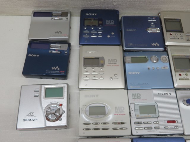 ポータブルMDレコーダー 3台セット SHARP KENWOOD ジャンク ☆MDレコーダー ジャンク3台 SHARP KENWOOD等 【公式通販】
