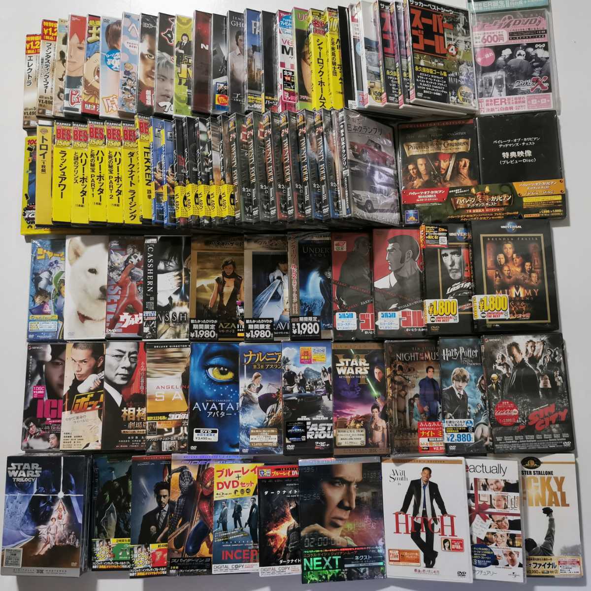 セール，定番 全て のセルDVD 店舗在庫品処分 82セット 大量/セット/いろいろ/まとめて/洋画/邦画/まとめ売り 約16万円分(その他)｜売買されたオークション情報、yahooの商品情報をアーカイブ公開 - オークフ その他