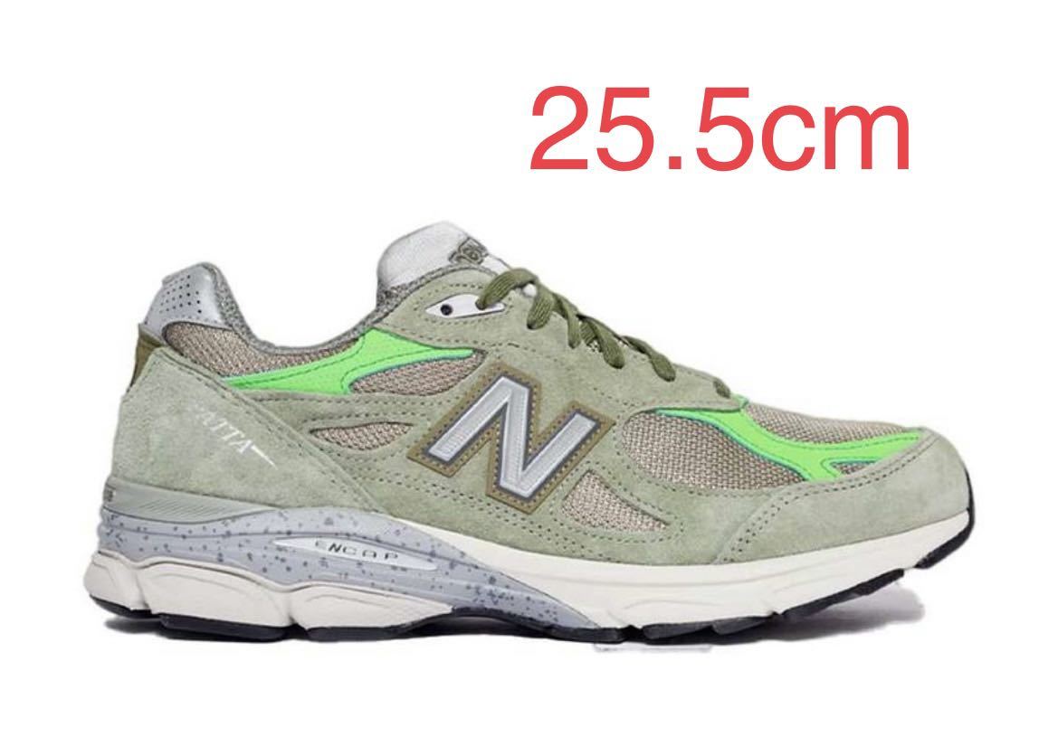 Patta × New Balance 990V3 Keep Your Family Close Olive 25.5cm パタ 