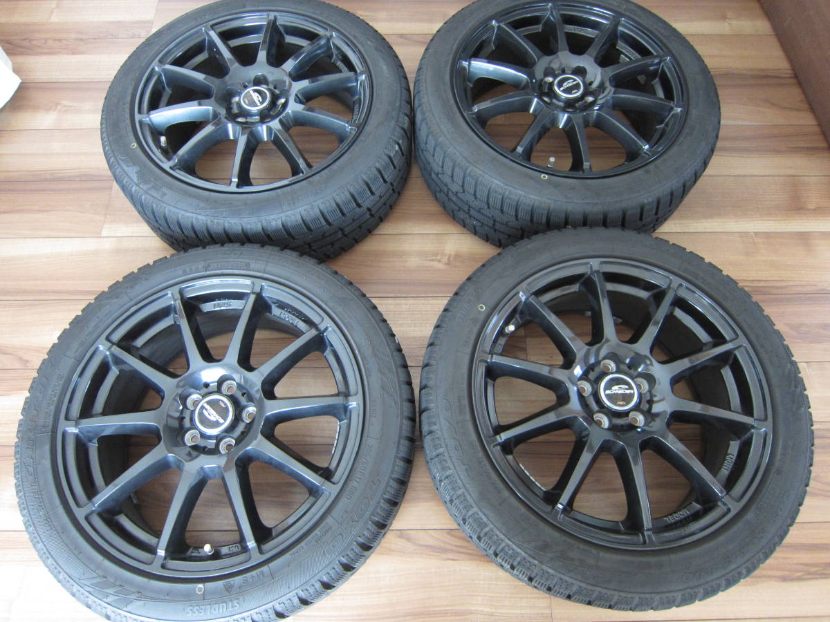深溝 205/50R17 TOYO GARIT GIT 2020年製 スタッドレス SCHNEDER 17×7J