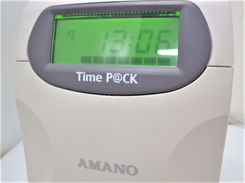 AMANO Time P@CK II TP@C-30 タイムレコーダー アマノ 勤怠 ジャンク