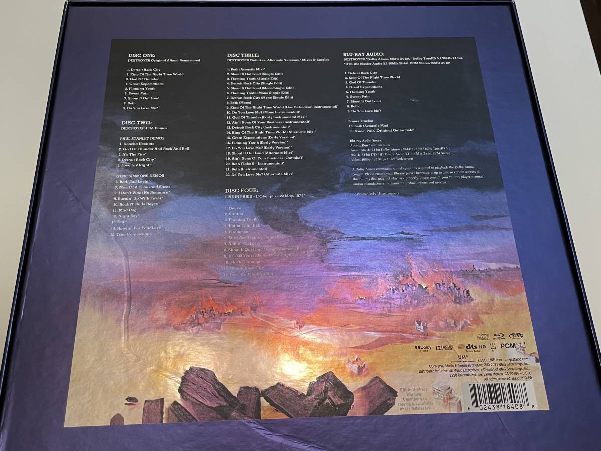 KISS/Destroyer (45周年記念スーパーデラックス・ボックス・セット