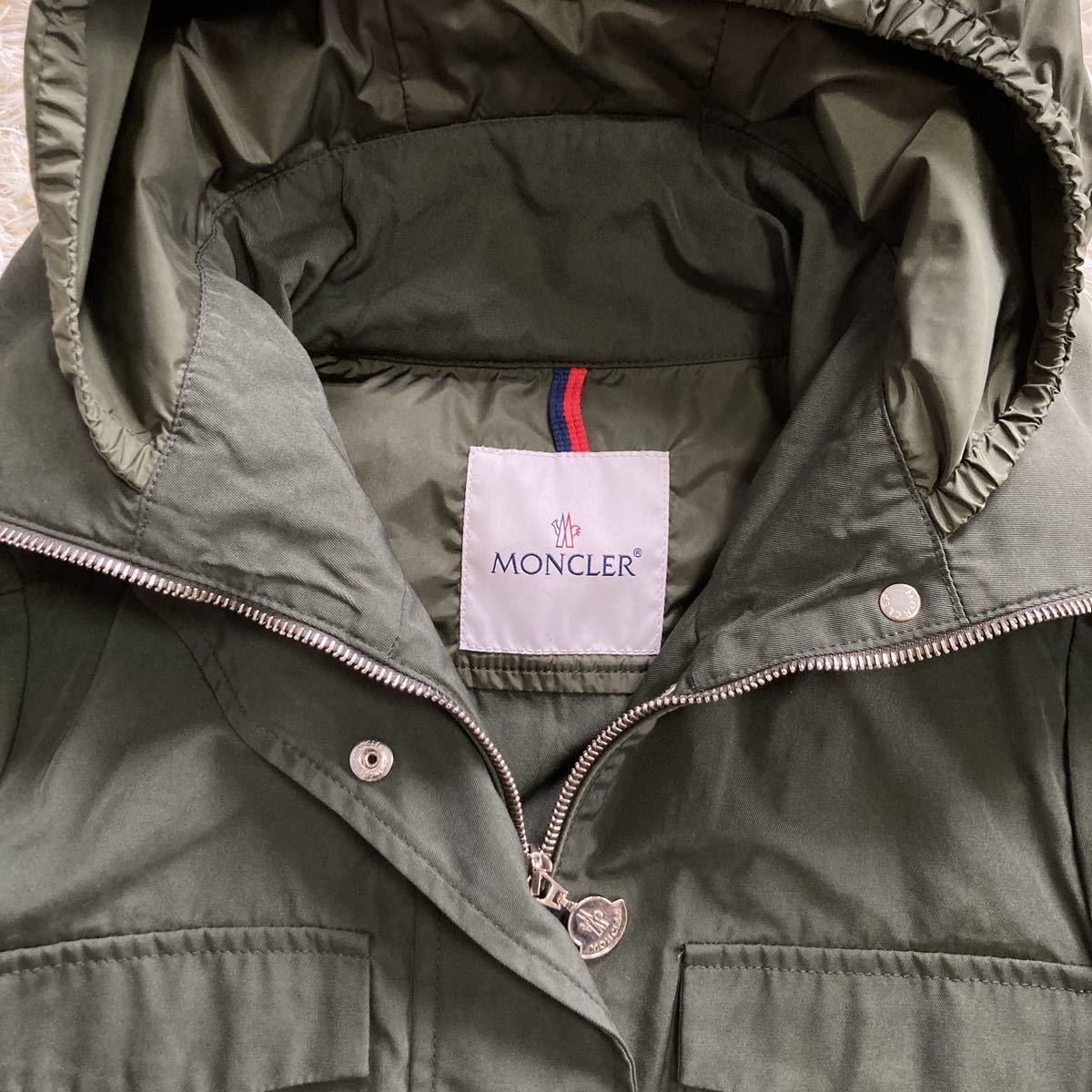 未使用 保管品】モンクレール MONCLER PAQUERETTE ミリタリー 