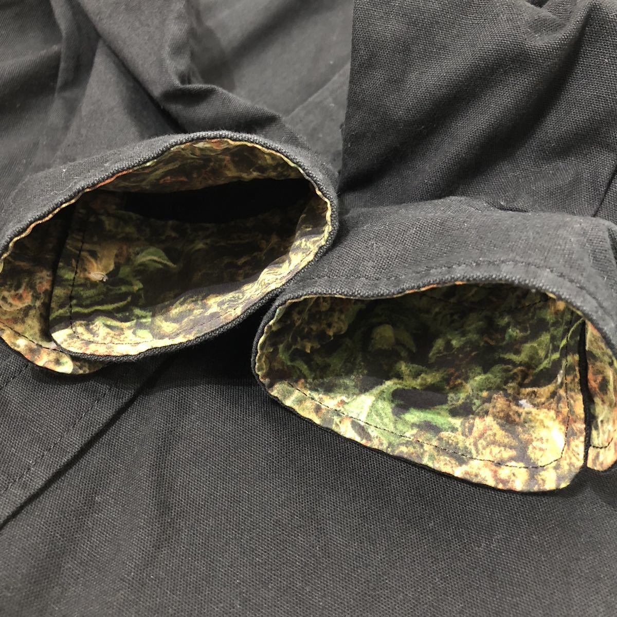 NITRAID リアルウィード柄 長袖シャツ Mサイズ NR015-TP21 ナイト