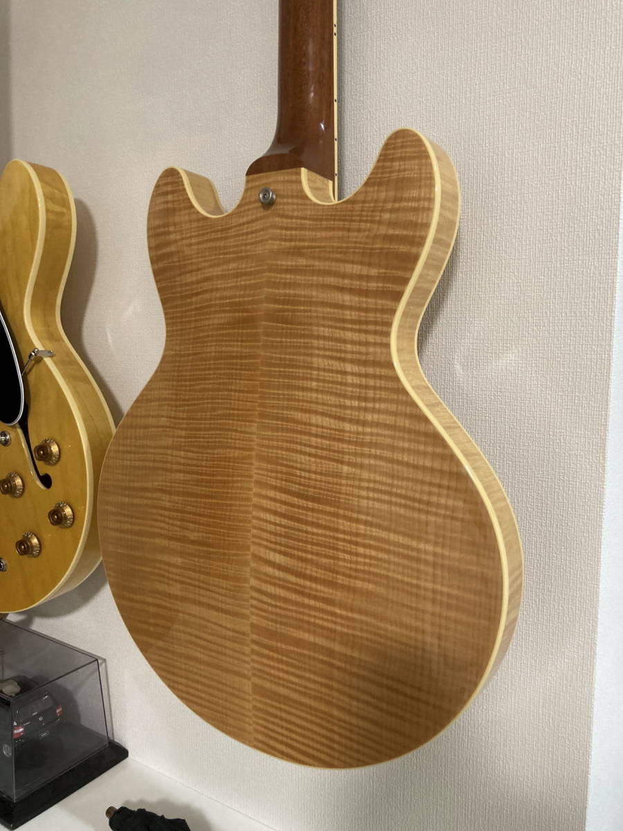 美品】軽量2.72Kg セミアコ Stafford FES (ハカランダ指板、マグナム 