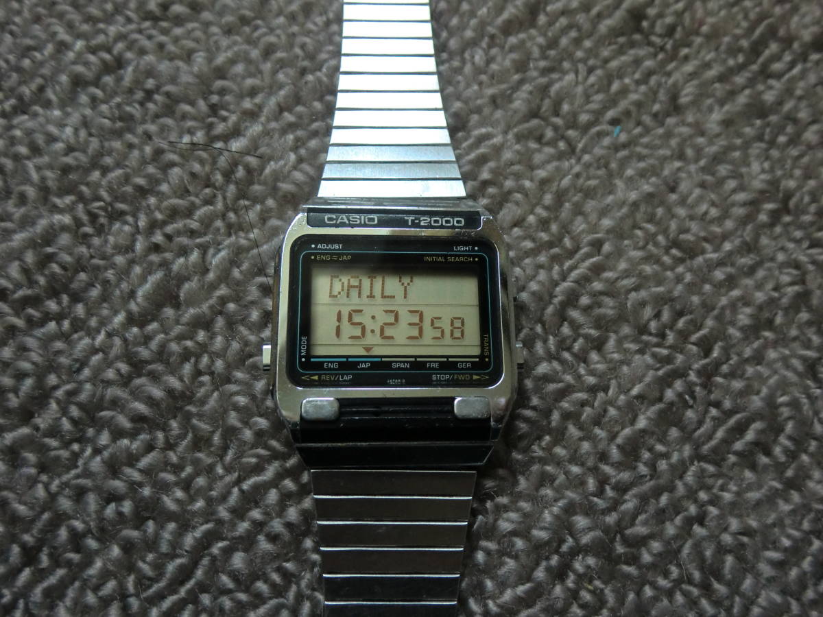 カシオ デジタル腕時計 T-2000 中古