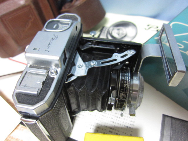 KONICA Pearl II Hexar 1:3.5 F=75mm コニカ パール 2 蛇腹 フィルム