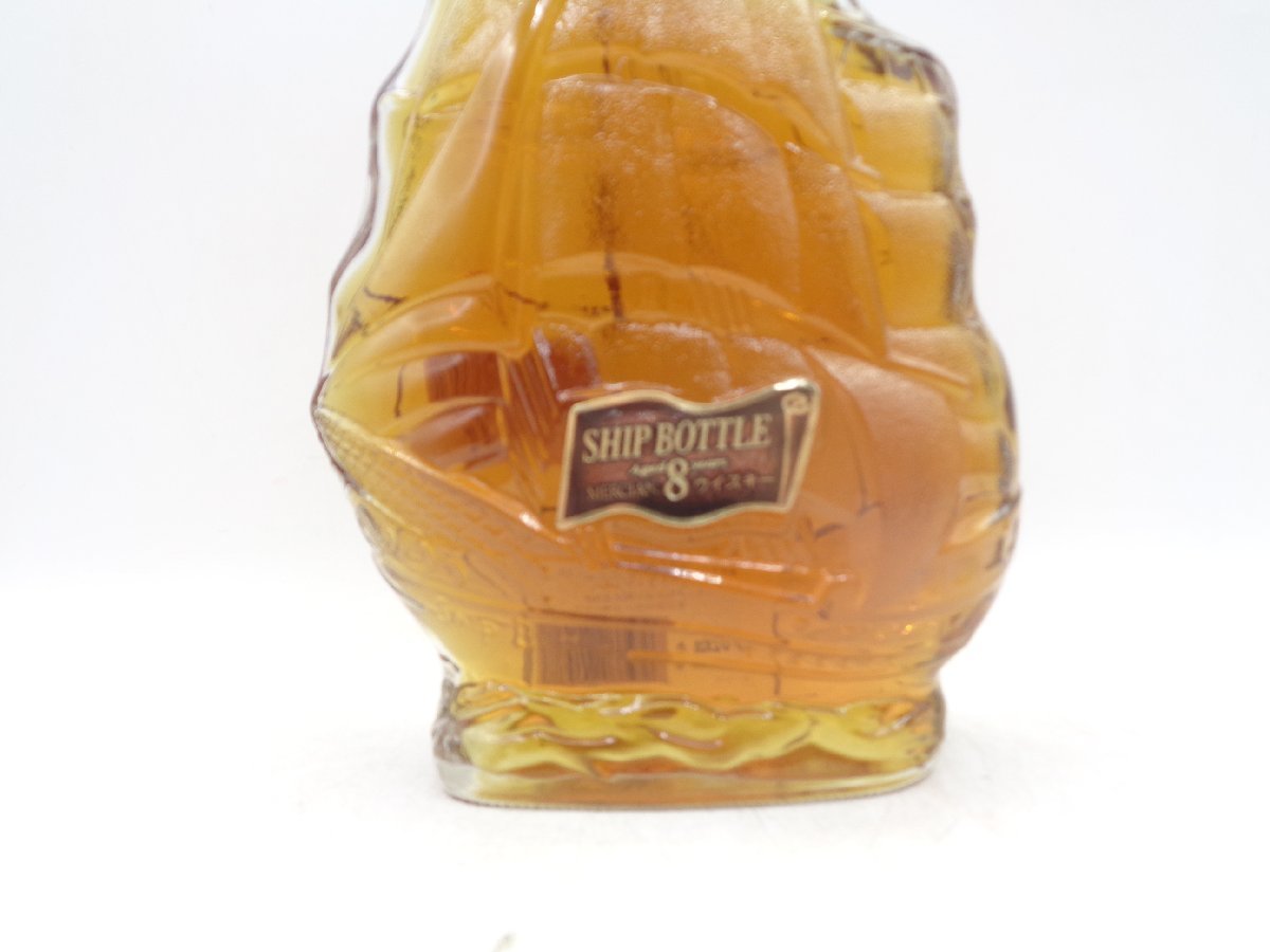 メルシャン SHIP BOTTLE 8年 ウイスキー 帆船ボトル 700ml - メルカリ