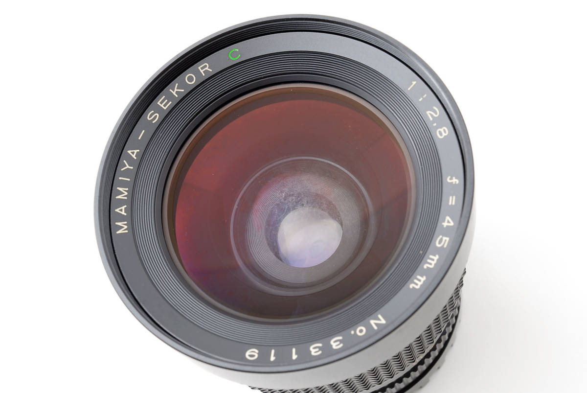 Mamiya 45mm f/2.8 大判、中判カメラ用 カメラ、光学機器