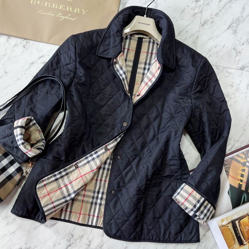 キッズ服(100cm~) 【極美品】BURBERRY キルティングコートジャケット