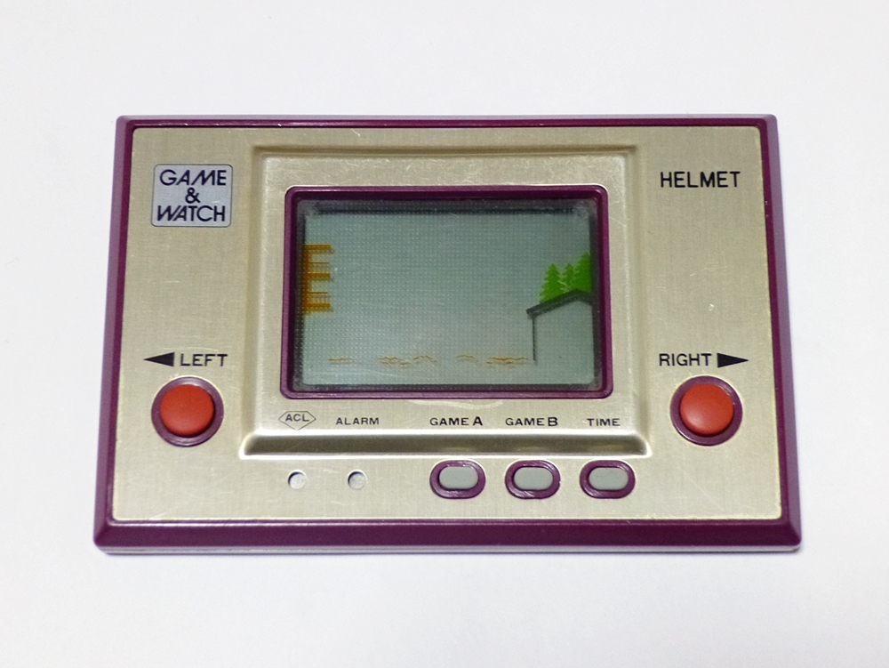 ジャンク GAME&WATCH HELMET ゲームウォッチ ヘルメット Nintendo GAME&WATCH HELMET ゲームウォッチ ヘルメット Helmet Game